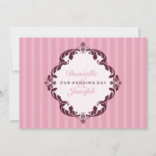 SNYGGTENS WEDING INVITATIONS: Fourish deluxe 2 Inbjudningar