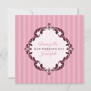 SNYGGTENS WEDING INVITATIONS: Fourish deluxe 2 Inbjudningar