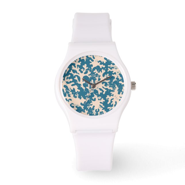 Snyval Coral Mönster Armbandsur (Framsida)