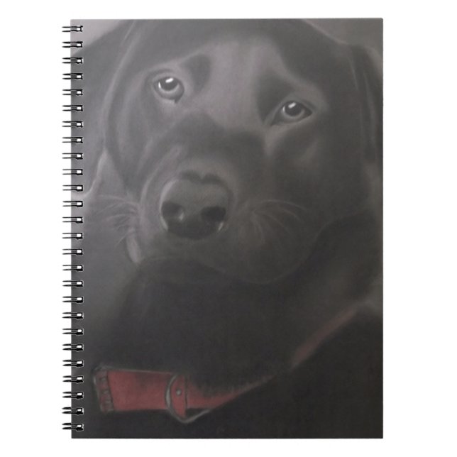 Snyval Labrador Retriever Anteckningsbok Med Spiral (Framsidan)