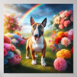 Snyval Miniature Bull Terrier Poster