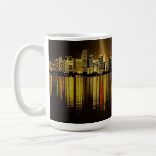 Snyval Panoramic Miami Skyline Kaffemugg