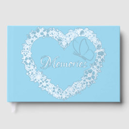 Snyval silver Foil Guestbook