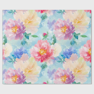 SnyVT Flower Mönster Presentpapper