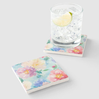 SnyVT Flower Mönster Stenunderlägg