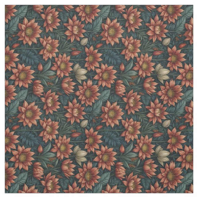 SnyVT Flower Mönster Tyg (Prov)