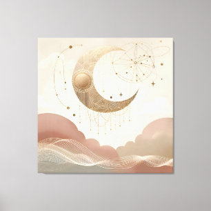 SnyVT Måne Canvas Art