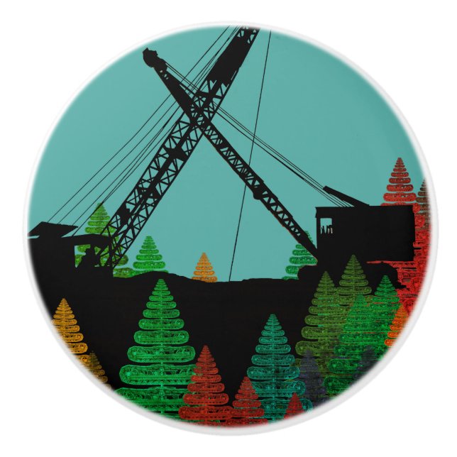 SnyVT Northwest Crane Operating Ingenjör Art Knopp (Framsidan)