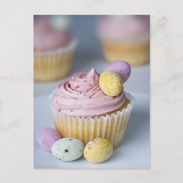 SnyVt Påsk Cake Helg Vykort (Framsida)