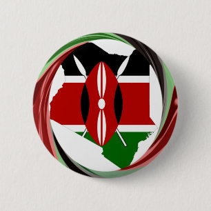 SnyVt, tjusigt Kenyan Whirlwind Karta Design Knapp