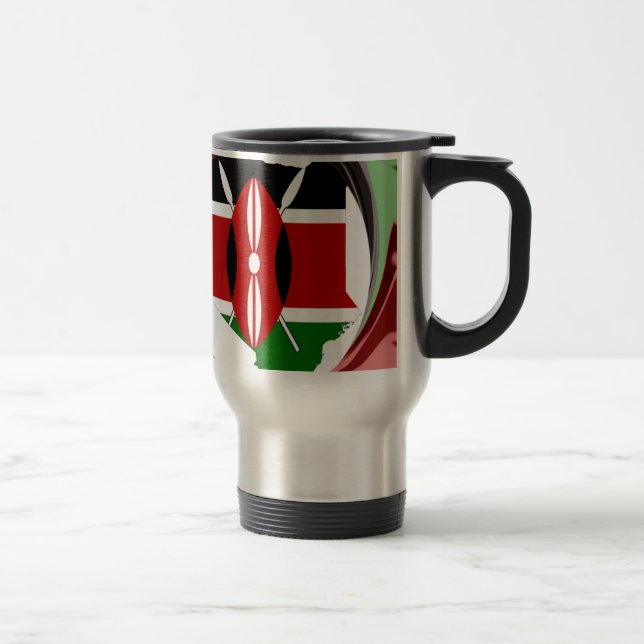 SnyVt, tjusigt Kenyan Whirlwind Karta Design Resemugg (Höger)