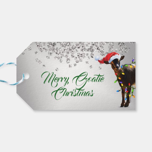 SO Bra julgoat Gift-Märkre Presentetikett (Baksidan Horisontell)