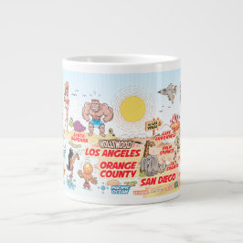 So Cal Giant Coffee Mugg Jumbo Mugg
