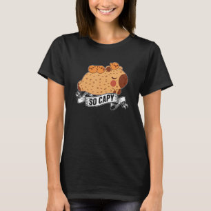 So Capy Animal Capybaras Capybara Rodent T Shirt