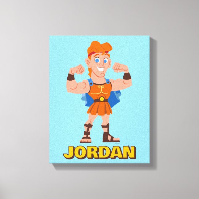So Cute Hercules Canvas Print (Framsida)