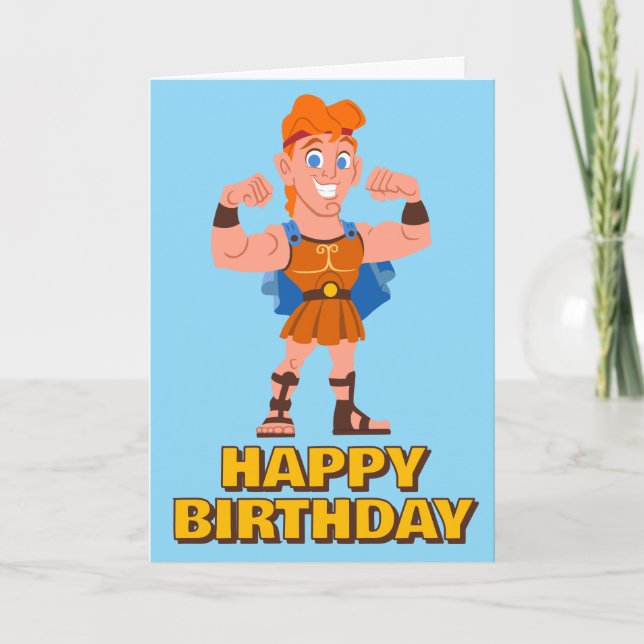 So Cute Hercules Card Kort (Framsida)