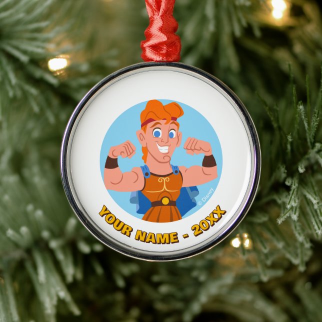 So Cute Hercules Metal Ornament (Träd)