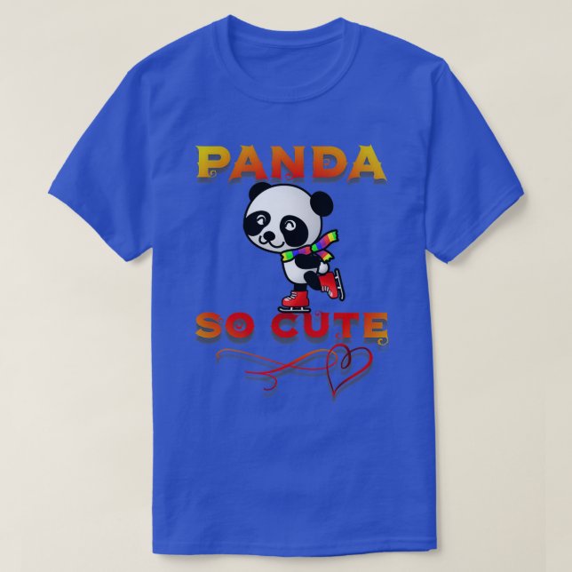 SO CUTE PANDA T SHIRT (Design framsida)