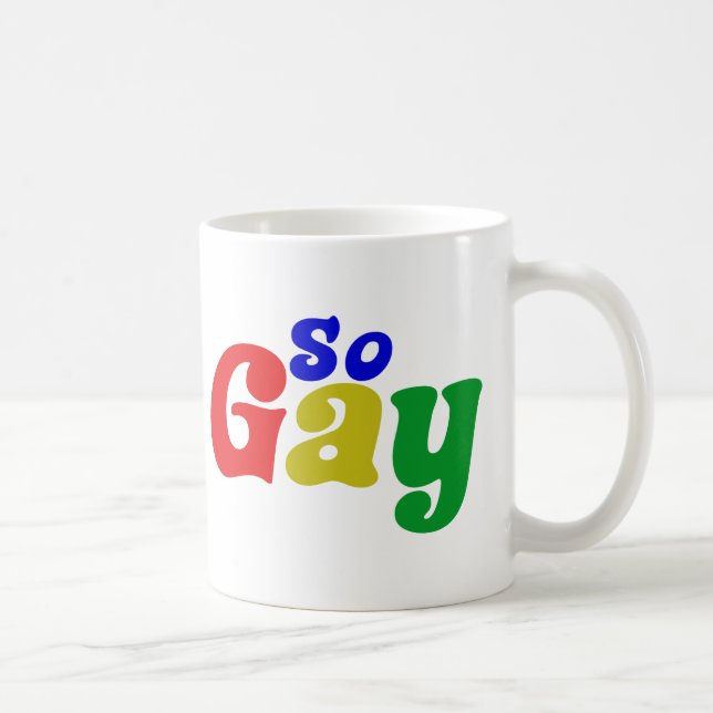 So Gay Kaffemugg (Höger)
