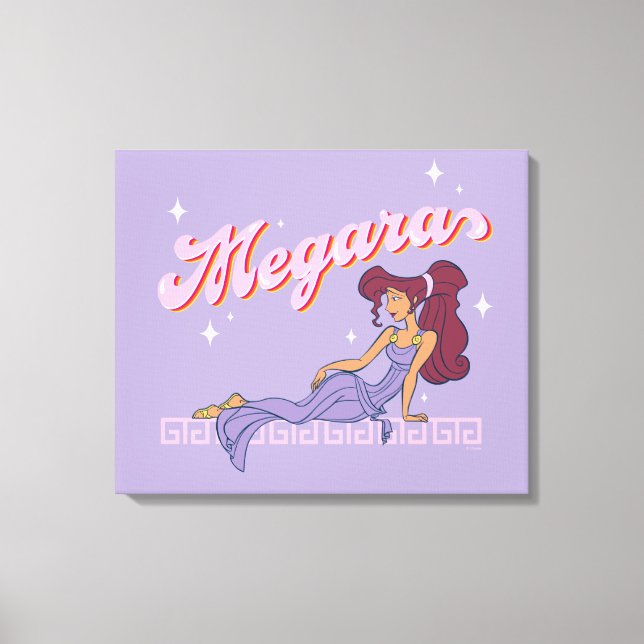 So Greek. So Chic. Megara Canvas Print (Framsida)