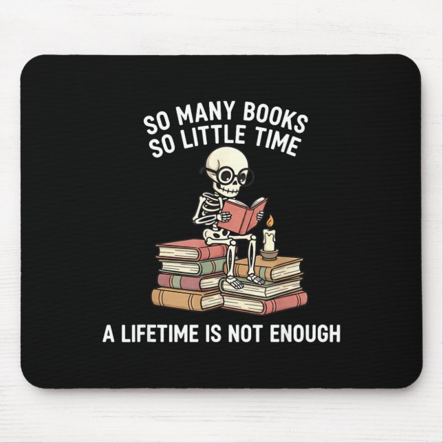 So Many Books Little Time Skeleton Reader  Musmatta (Framsidan)