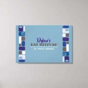 SO MODETS Bat mitzvah inloggningsnämnd för Pub Canvastryck