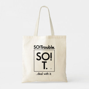SO!Problem...hantera det. Tygkasse