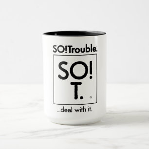 SO!Problem. ...ta itu med det. Mugg