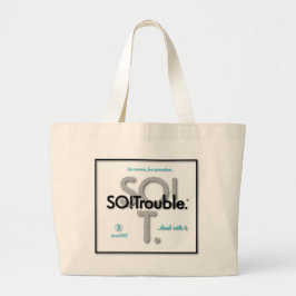 SO!Trouble-logotyper och slogans Jumbo Tygkasse