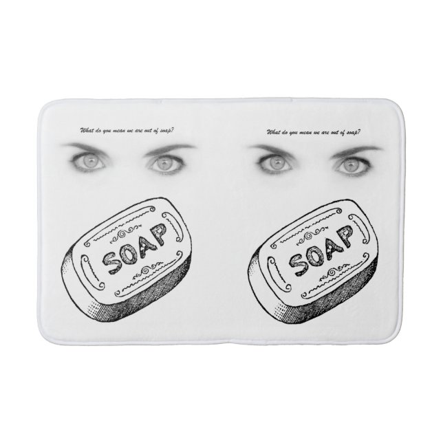Soap Bathroom Bathmat Badrumsmatta (Framsidan)