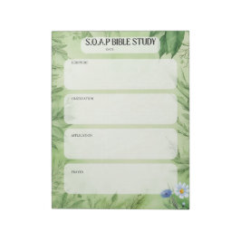 SOAP Bibelstudie Anteckningsblock