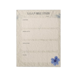 SOAP Bibelstudie Anteckningsblock