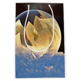 Soap Bubble på Snö