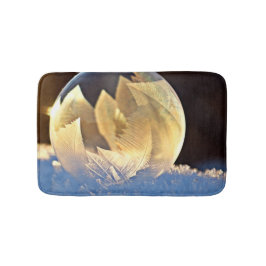 Soap Bubble på Snö Badrumsmatta