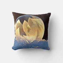 Soap Bubble på Snö Kudde