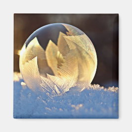 Soap Bubble på Snö Magnet