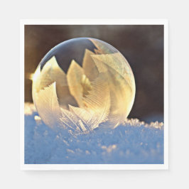 Soap Bubble på Snö Pappersservett