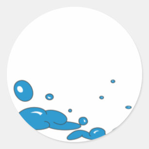 SOAP BUBBLE RUNT KLISTERMÄRKE