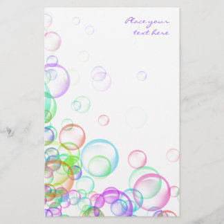 Soap Bubbles Brevpapper