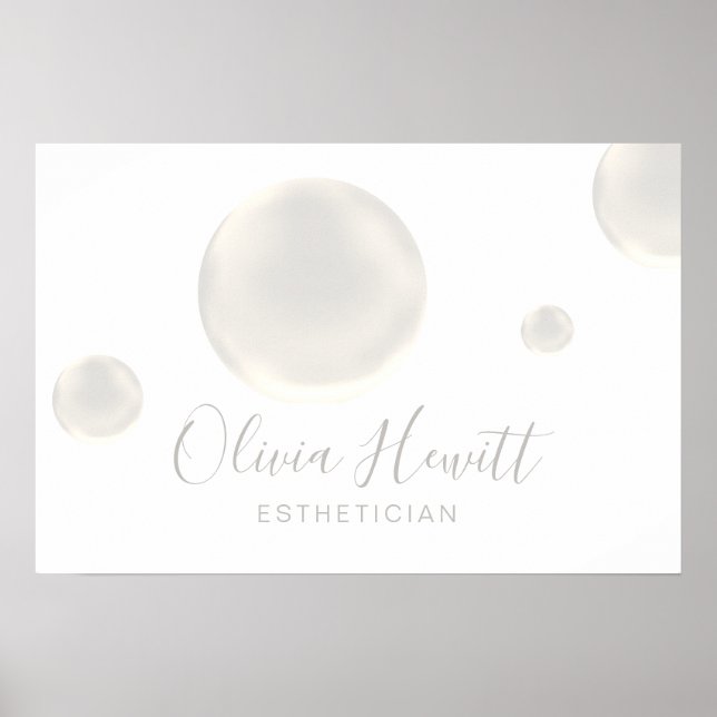 soap bubbles design poster (Framsidan)