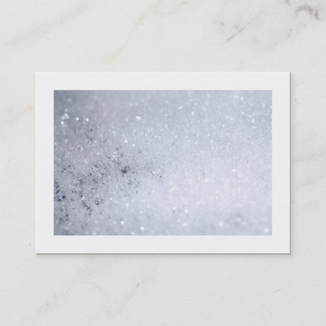 Soap Bubbles (kanderade) Visitkort (Framsida)