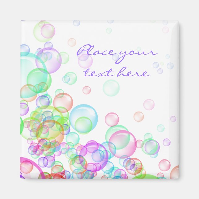 Soap Bubbles Magnet (Framsidan)