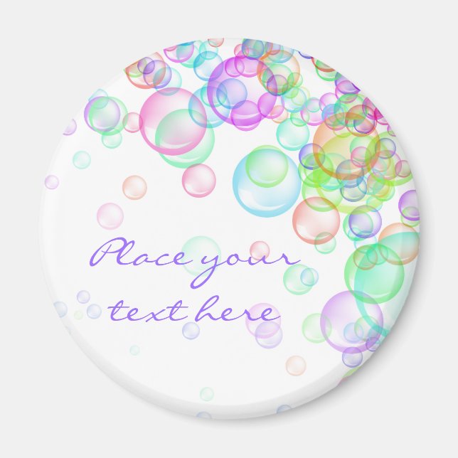 Soap Bubbles Magnet (Framsidan)