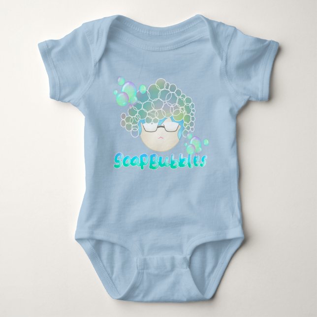 Soap Bubbles pojke blue T Shirt (Framsida)