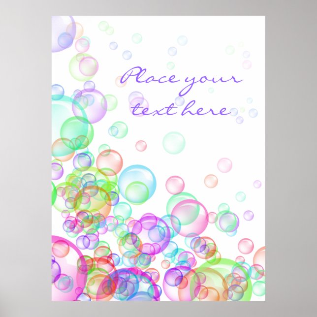 Soap Bubbles Poster (Framsidan)