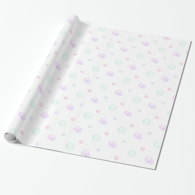 Soap Bubbles Presentpapper (Utrullad)