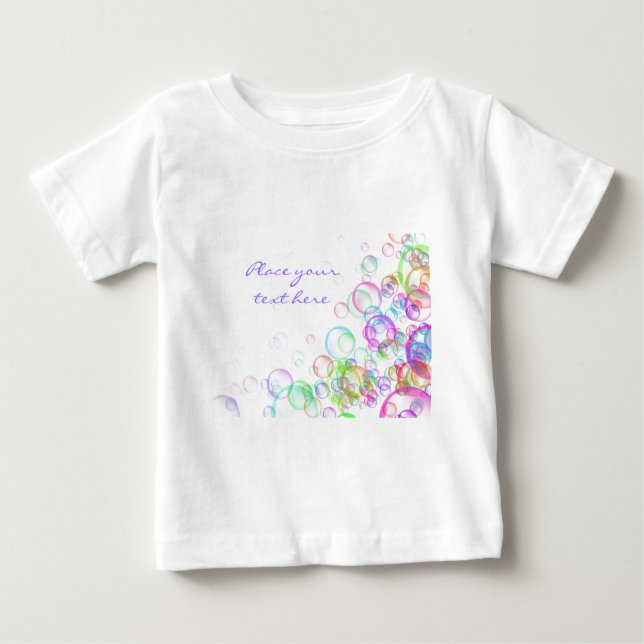 Soap Bubbles T Shirt (Framsida)