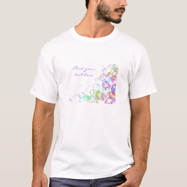 Soap Bubbles Tee Shirt (Framsida)