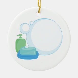 Soap-bubblor Julgransprydnad Keramik