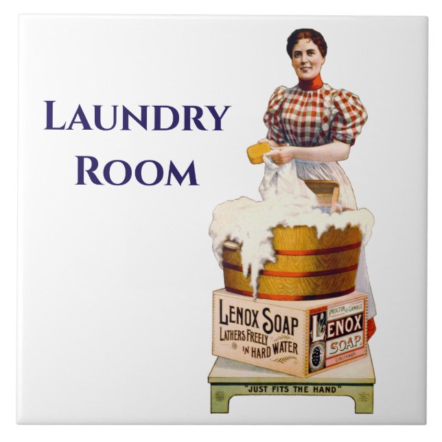 Soap Lather Kakelplatta (Framsidan)